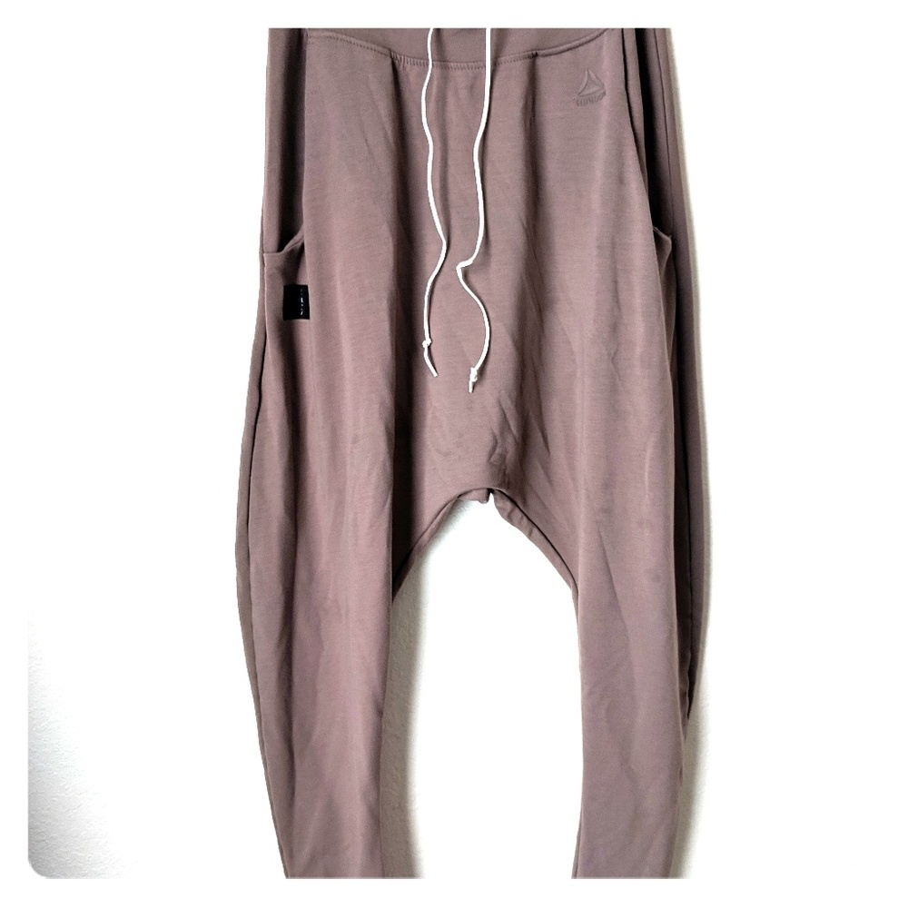 Reebok Noble striker harem drop crotch pants